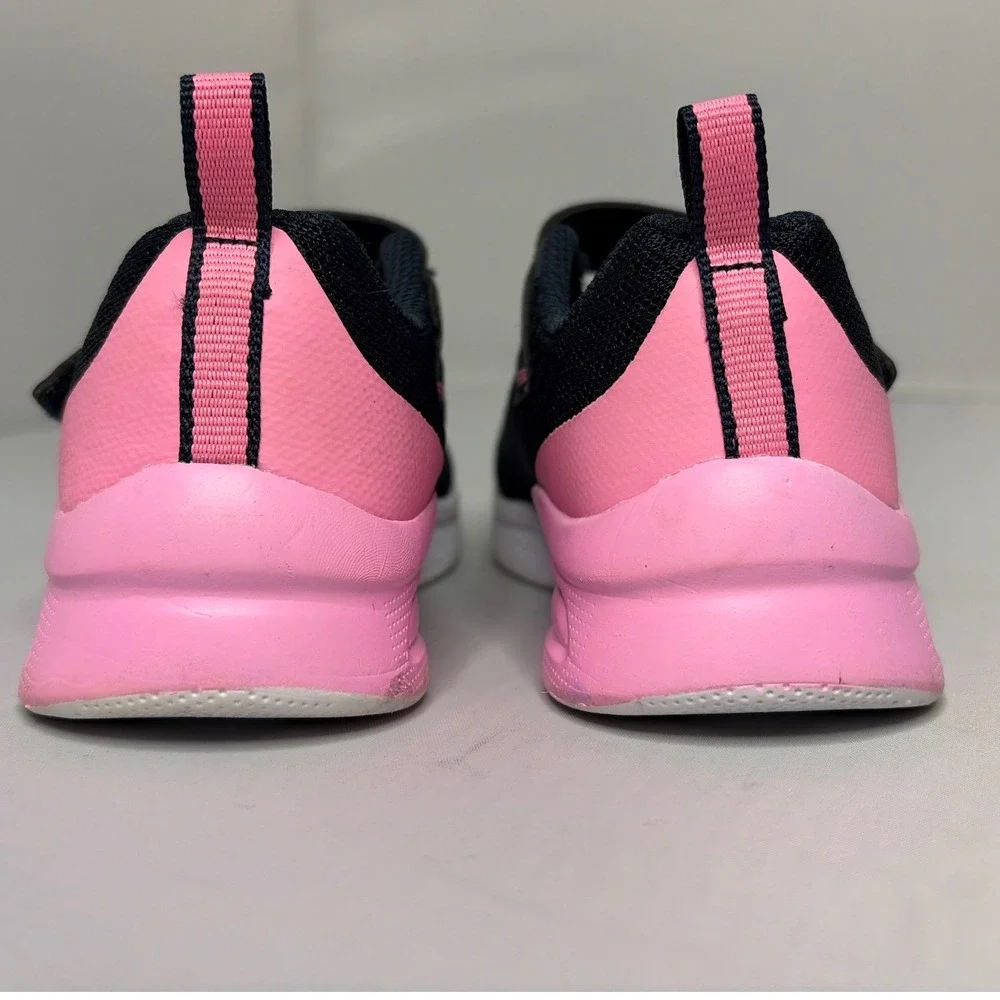 Skechers Toddler Microspec Max Navy Pink Sneakers 302343N Size 6